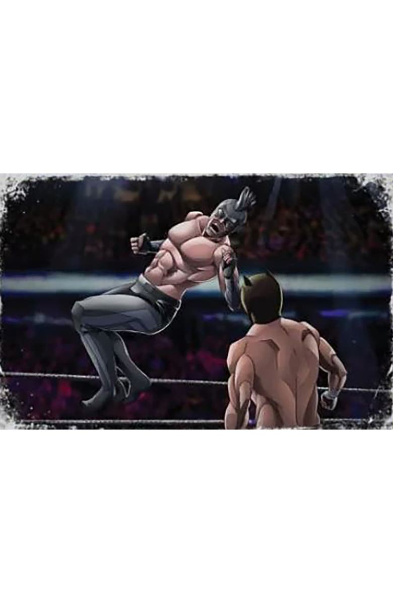 GTS Distribution Supershow Cosmic Crusader Mercury Wrestling Card And Dice Game, Alternate, color, 