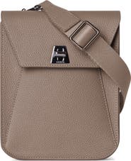 Akris Mini Anouk Leather Crossbody Bag
