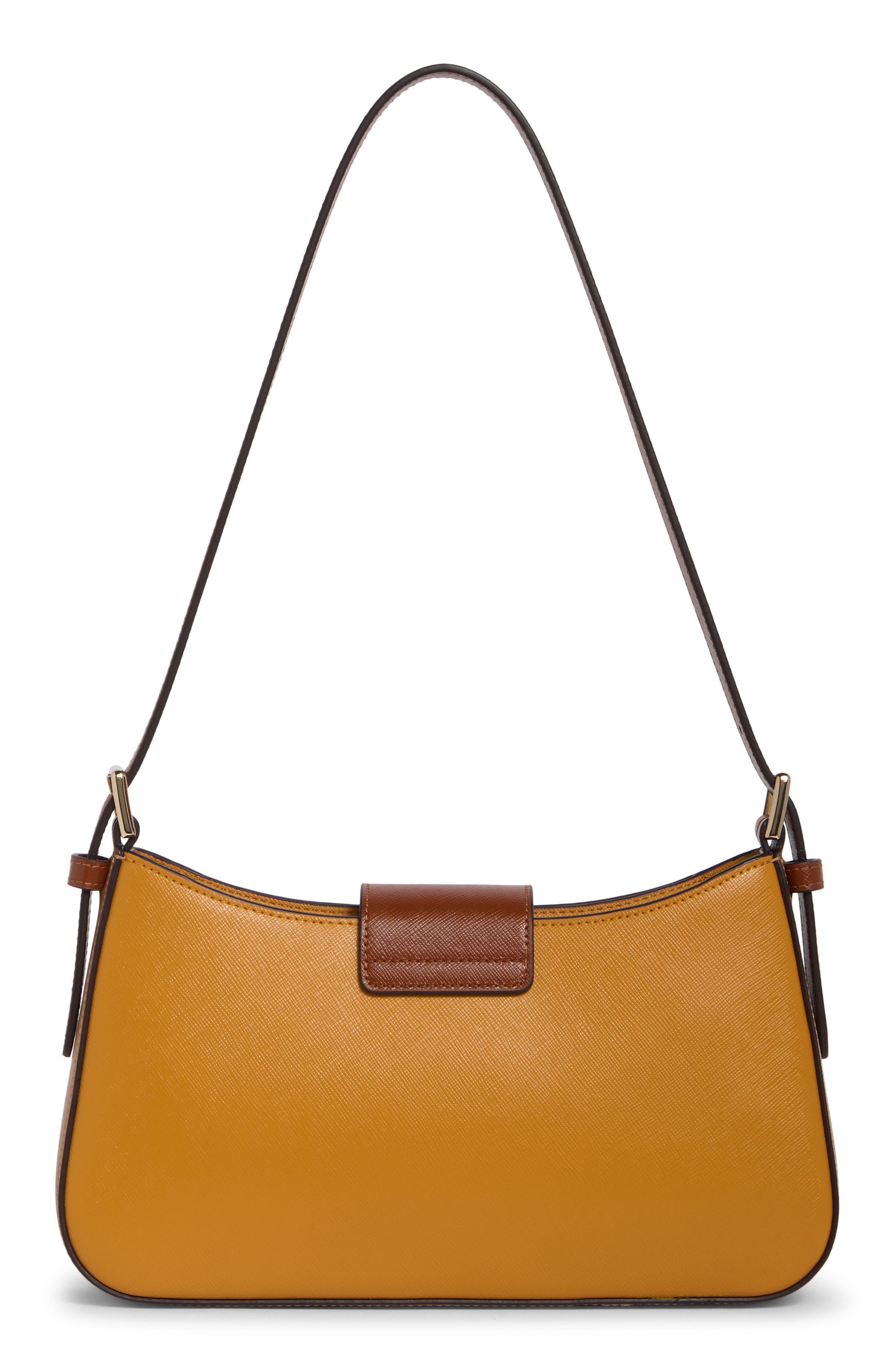 Medium Leather Shoulder Bag, Alternate, color, SQUASH BLOSSOM MULTI