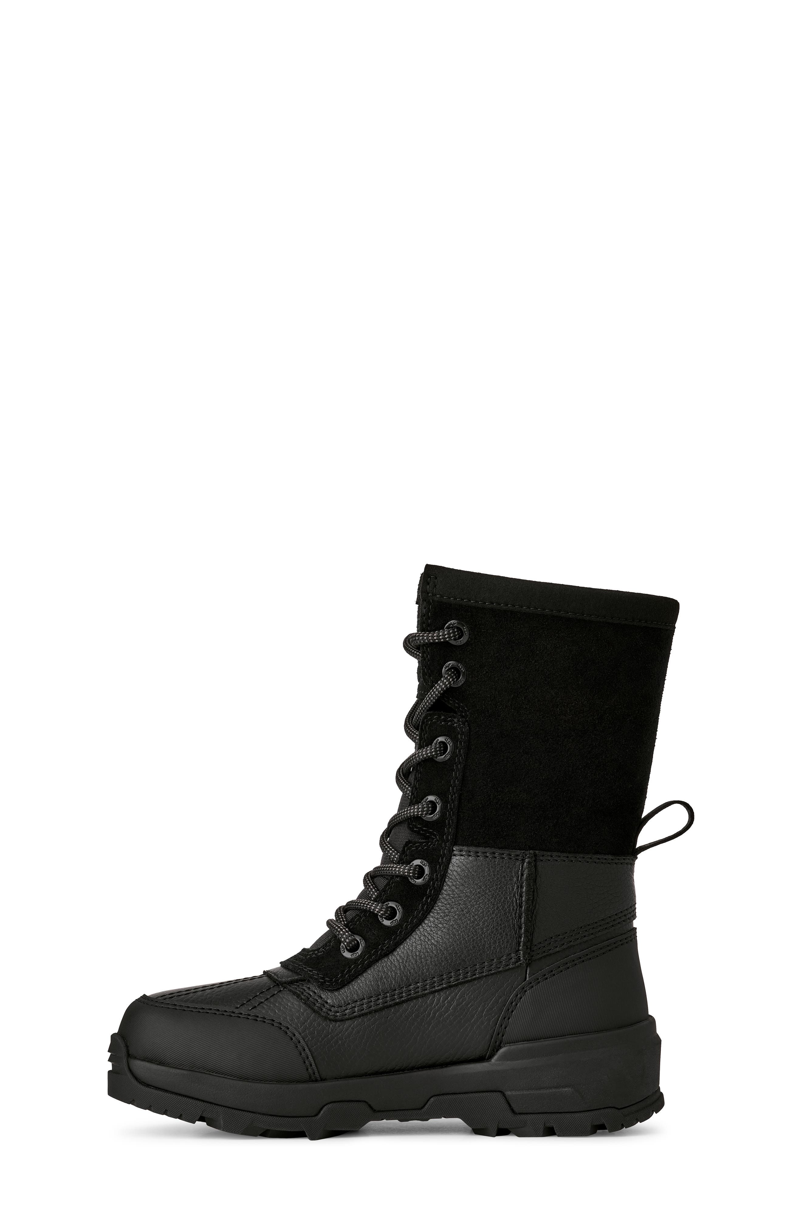 Kids' Adirondack XXV Waterproof Winter Boot, Alternate, color, BLACK