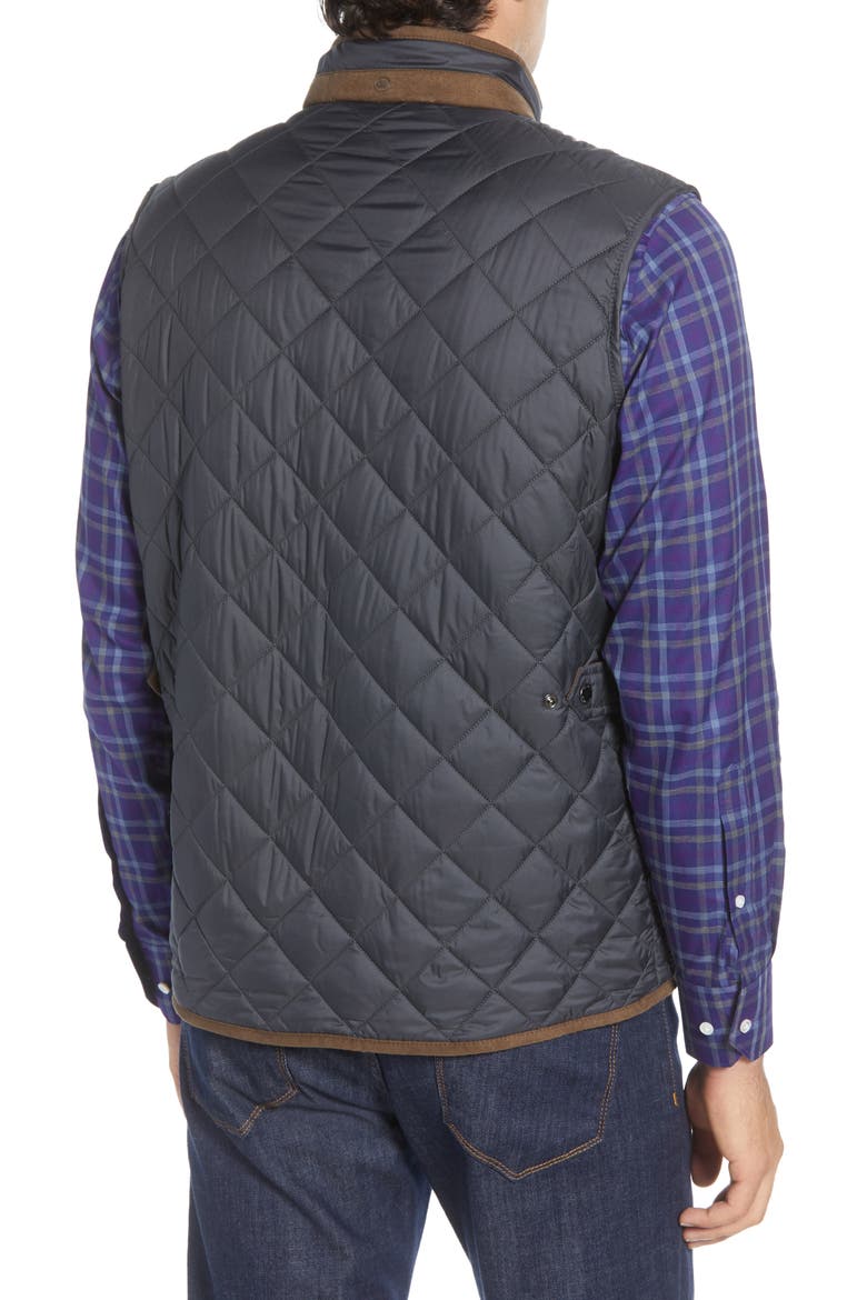 Essex Quilted Vest, Alternate, color, BLACK