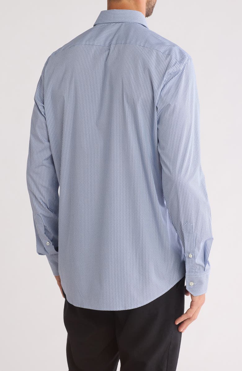 BOSS Joe Kent Chevron Bar Dress Shirt, Alternate, color,