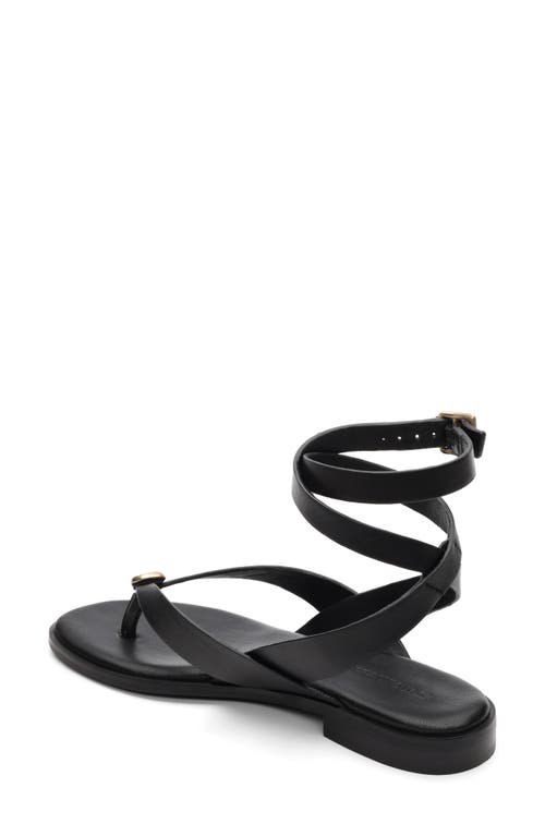 Sanctuary Style Ankle Strap Sandal In Black