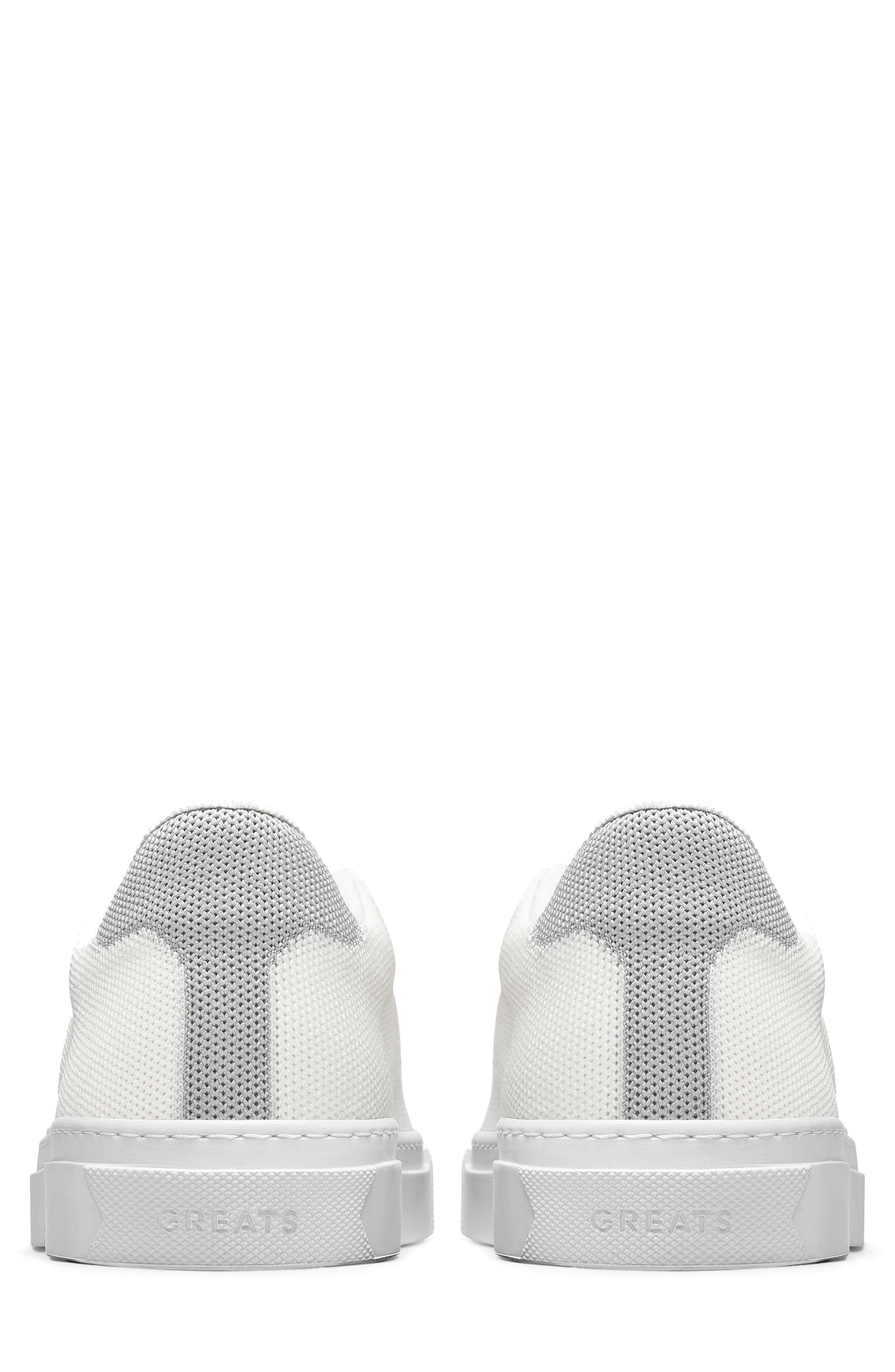 GREATS Royale Sneaker, Alternate, color, White/ Grey