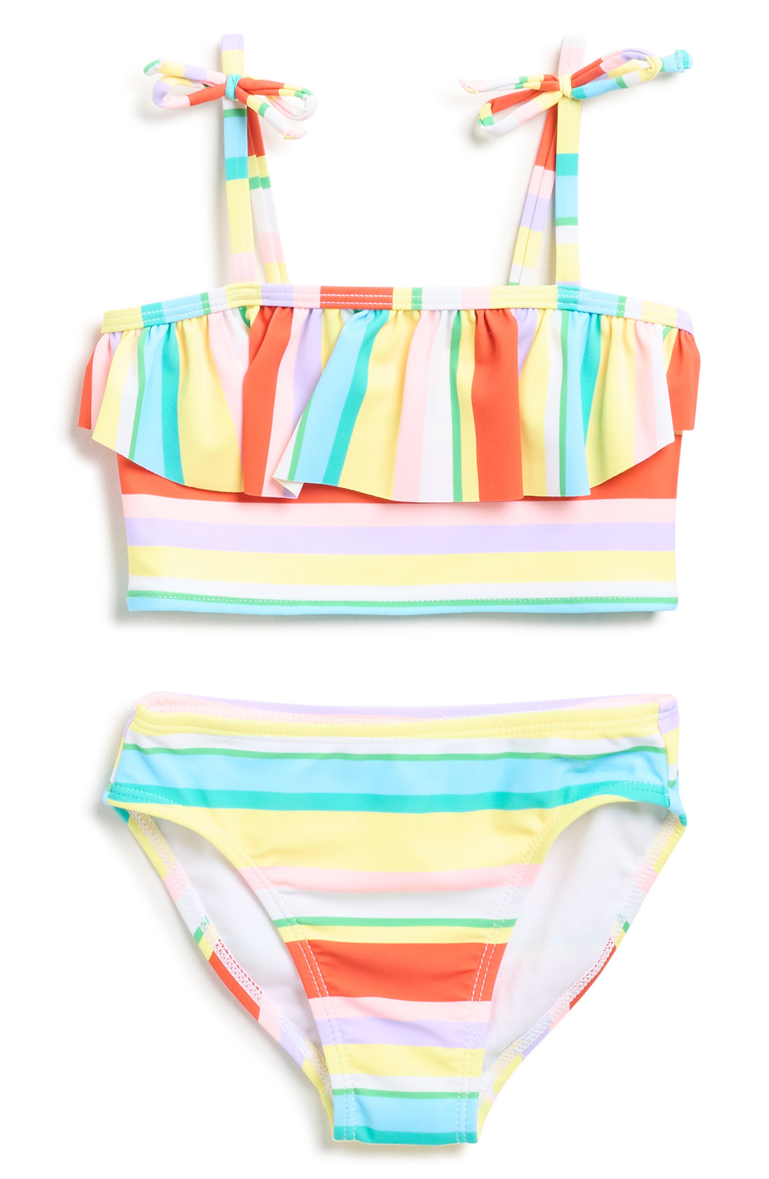 Angel Beach Kids' Two-Piece Flounce Tankini Swim Set