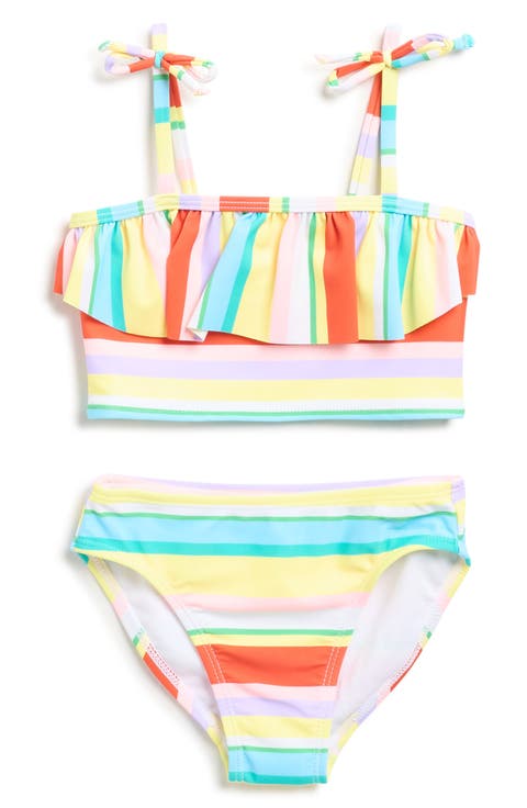 Kids' Two-Piece Flounce Tankini Swim Set (Little Kid)