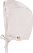 Bebe Bella Girl Knit Bonnet with Strap Tie
