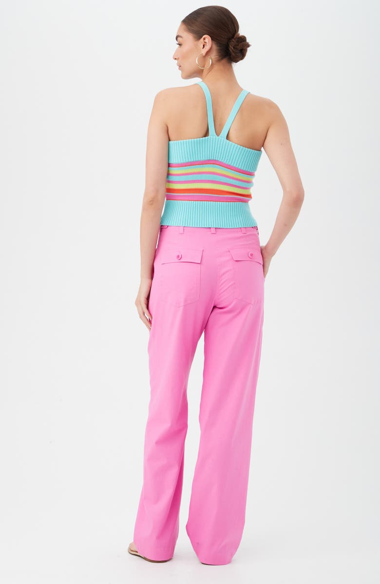 Trina Turk Marina Stripe Camisole, Alternate, color,