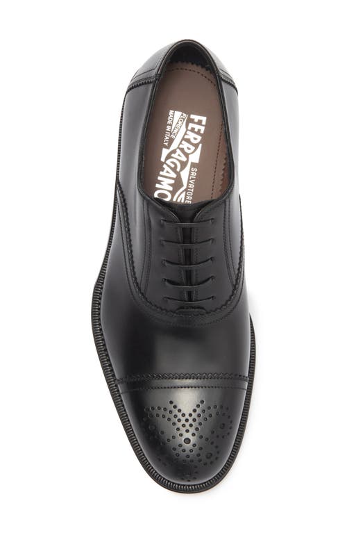 FERRAGAMO FERRAGAMO PRINCETON CAP TOE OXFORD