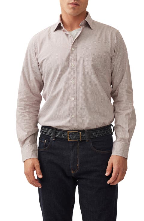Morven Trim Fit Button-Up Shirt