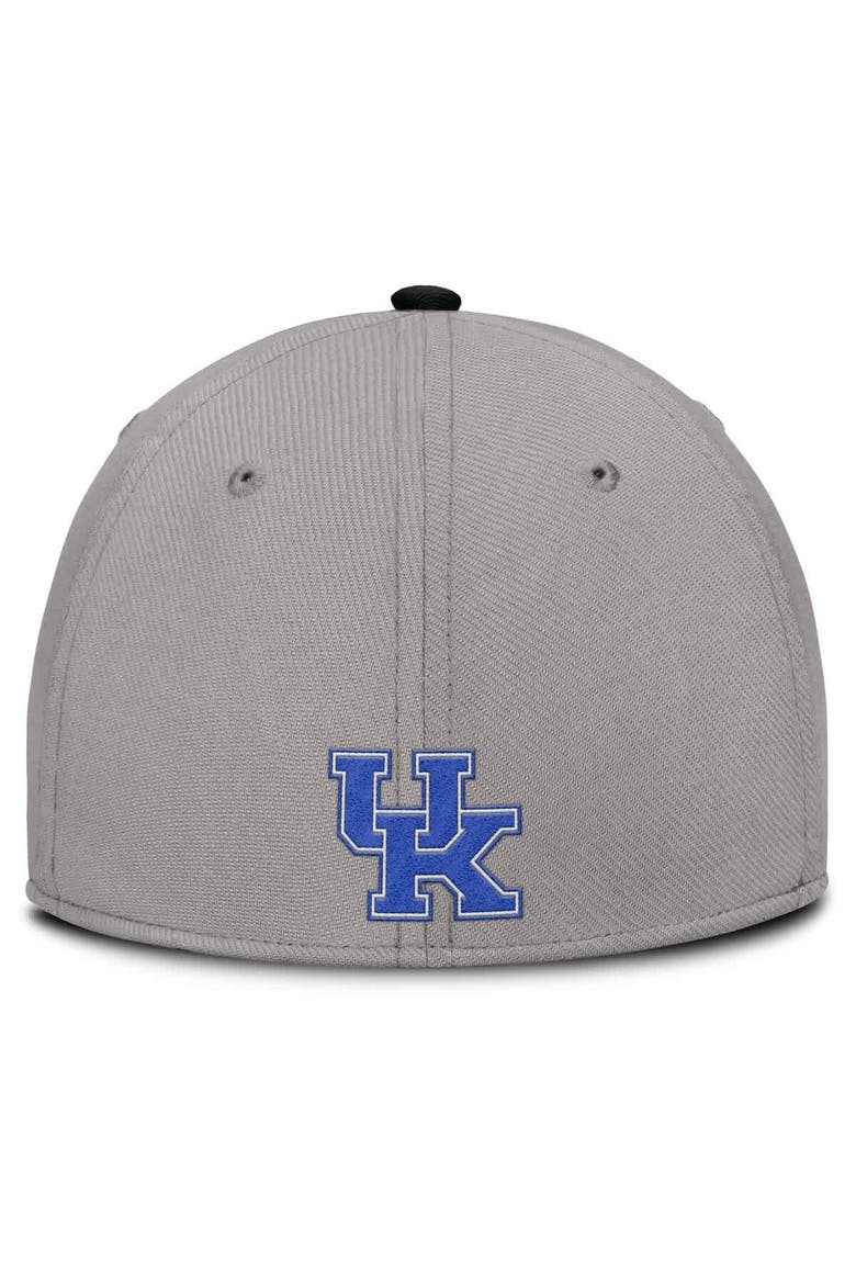 Men's Nike Gray Kentucky Wildcats Rise Prep Performance Flex Hat, Alternate, color, Gray
