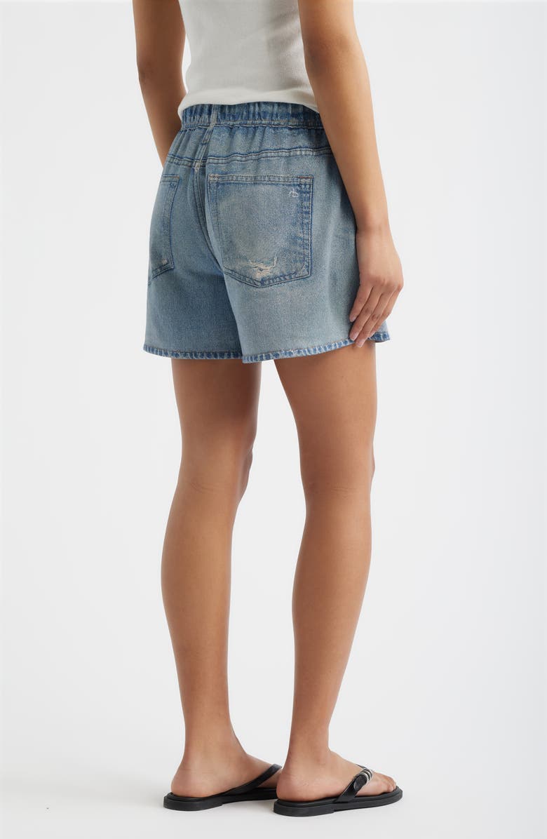 rag & bone Miramar French Terry Walking Shorts, Alternate, color, Blue