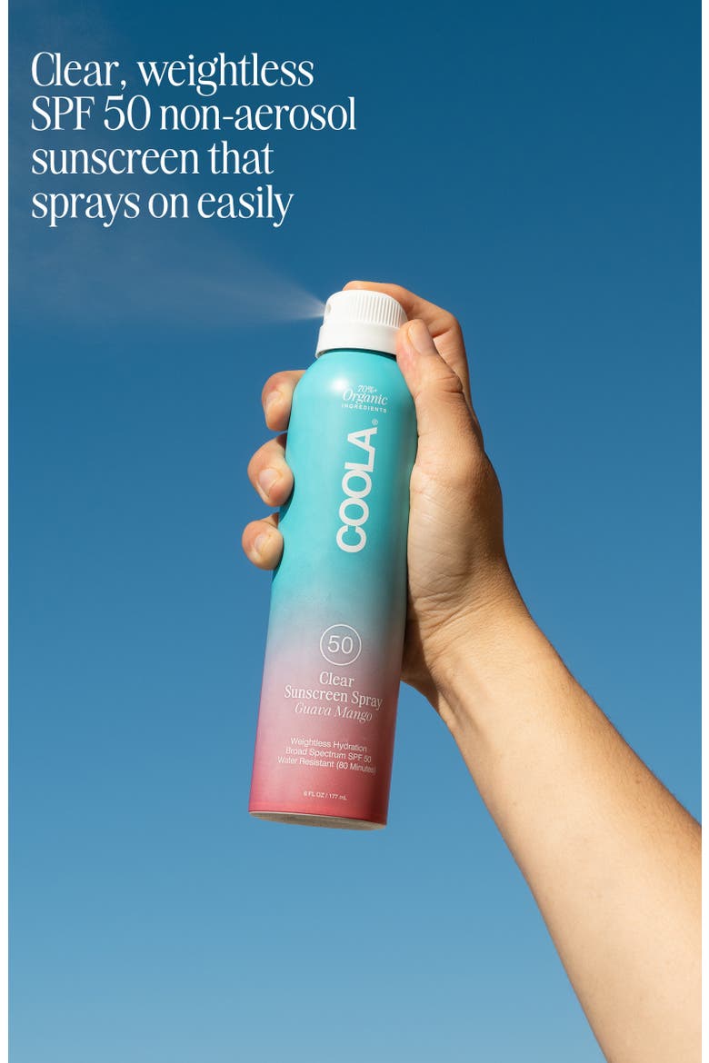 Suncare Guava Mango Eco-Lux Sport Sunscreen Spray SPF 50, Alternate, color, NO COLOR