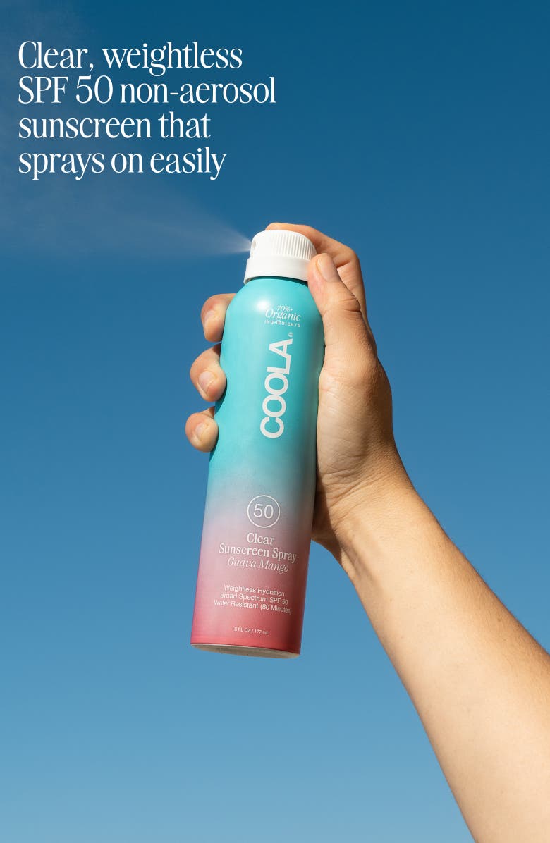 COOLA<sup>®</sup> Suncare Guava Mango Eco-Lux Sport Sunscreen Spray SPF 50, Alternate, color, 