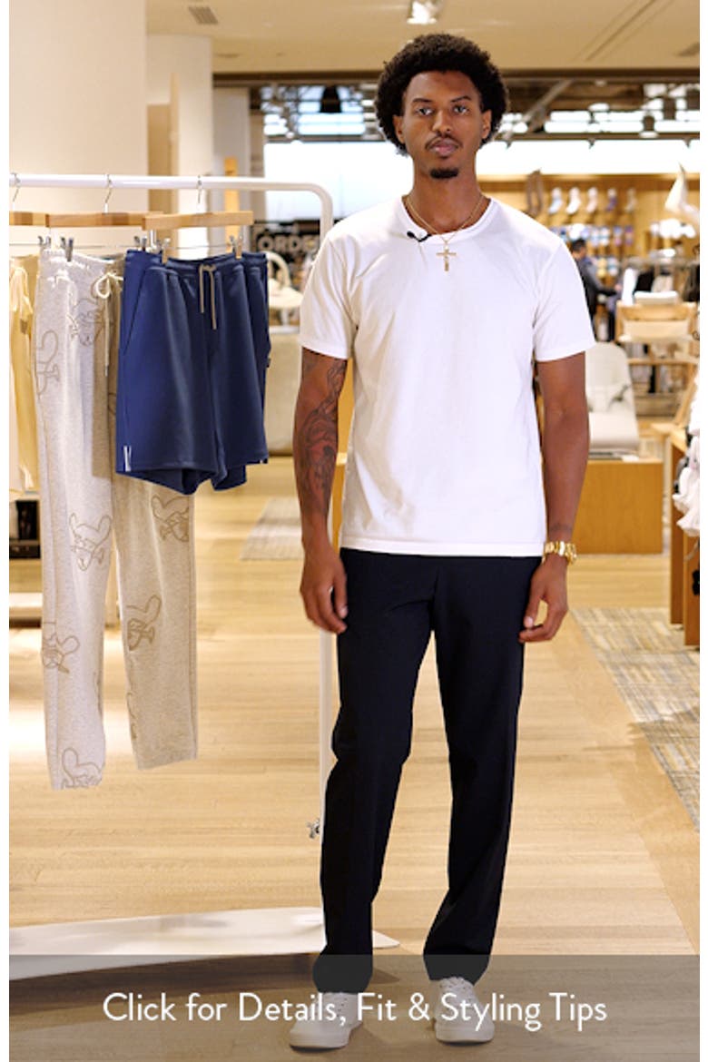 Genius Slim Fit Flat Front Twill Pants video