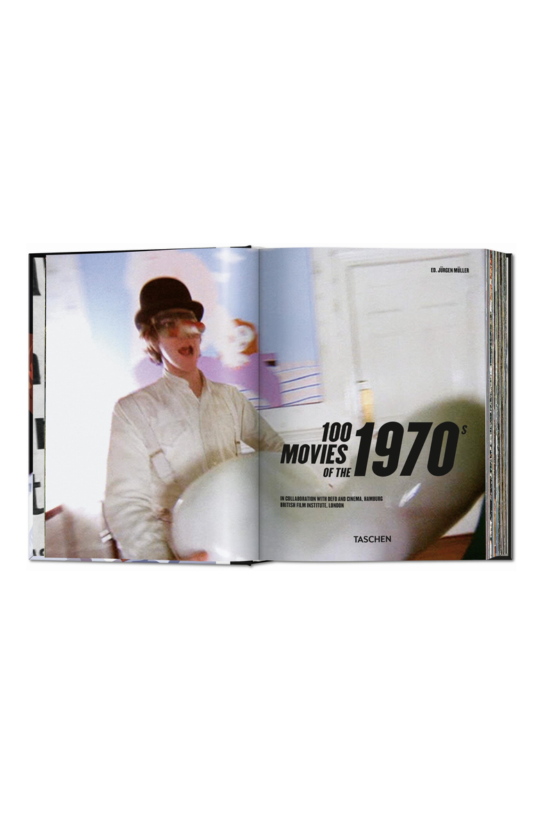100 Movies of the 1970s Book, Alternate, color, Black
