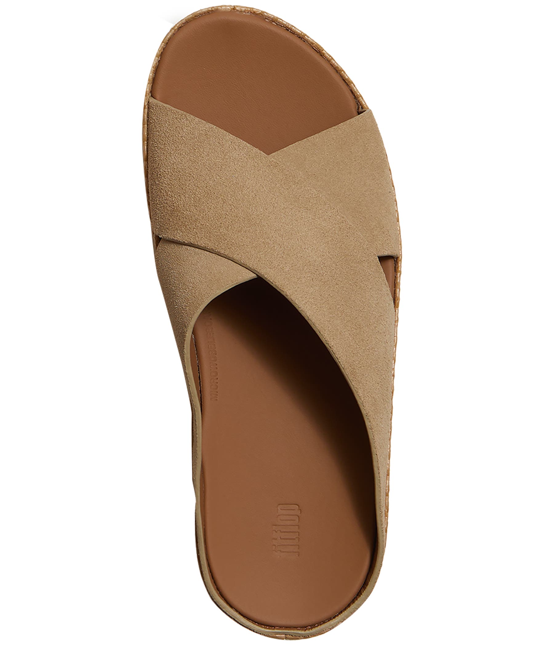 Lulu Lux Graphic-Weave Sandal, Alternate, color, Cappuccino