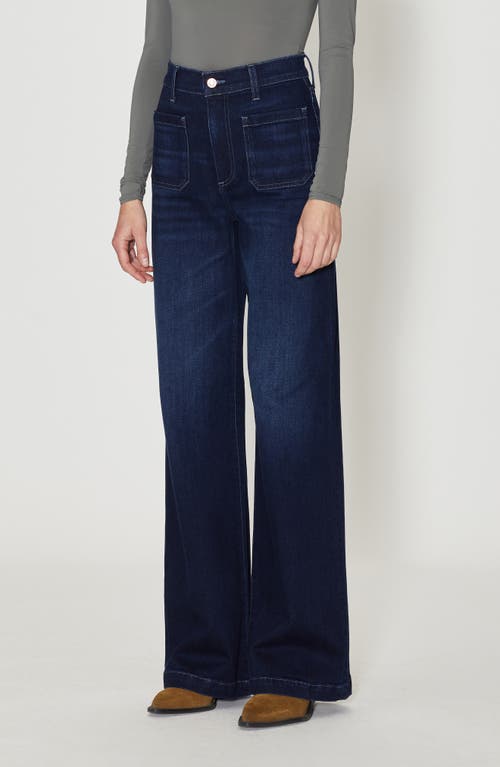 Le Jean Virginia Wide Leg Jeans In Wanderlust