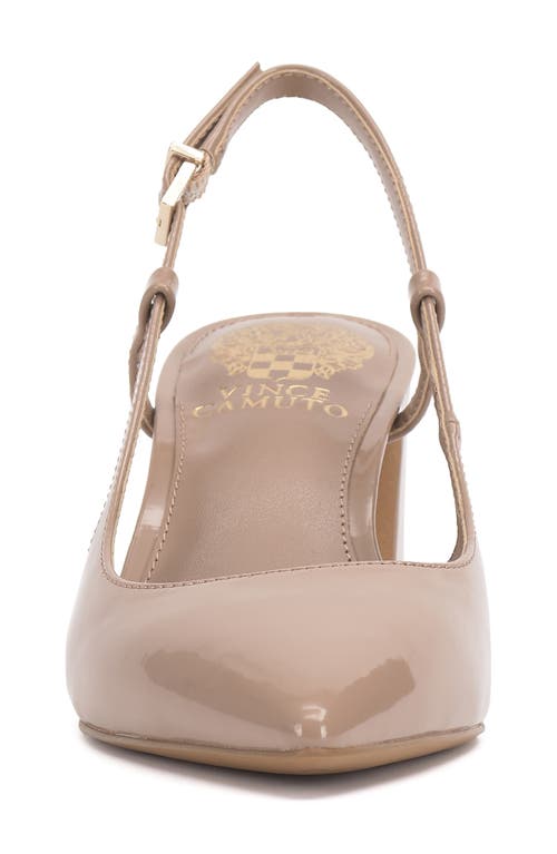Vince Camuto Sindree Slingback Pointed Toe Pump In Chai Latte