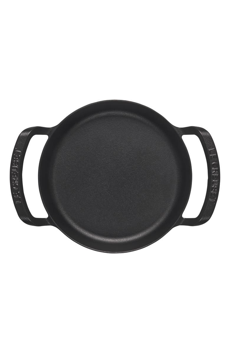 Le Creuset Alpine Cast Iron Skillet, Alternate, color, Matte Black