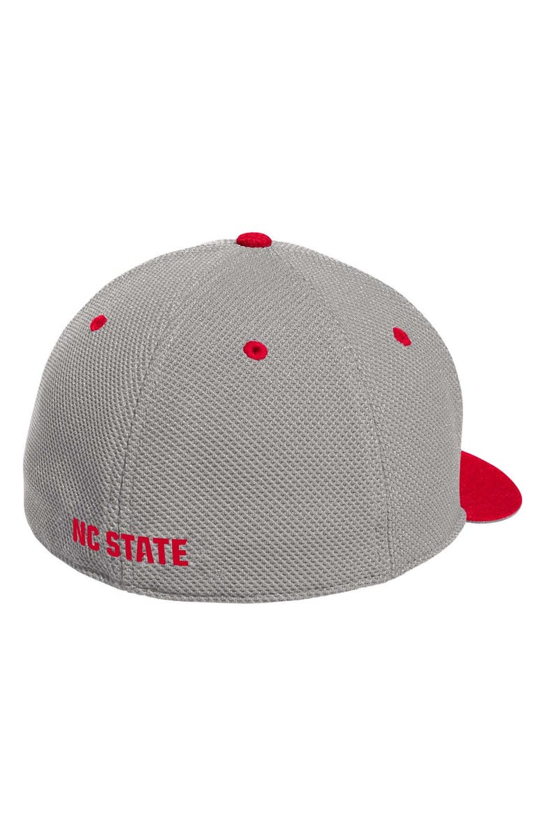 adidas Men's adidas Gray NC State Wolfpack On-Field Baseball Fitted Hat, Alternate, color, Gray