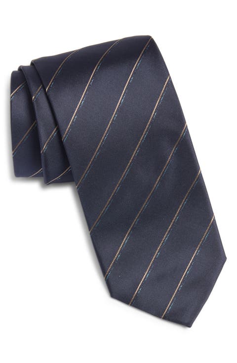 Stripe Silk Tie