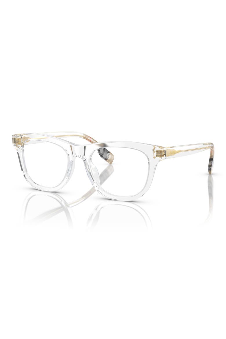 47mm Square Optical Glasses, Alternate, color, TRANSPARENT / DEMO LENS