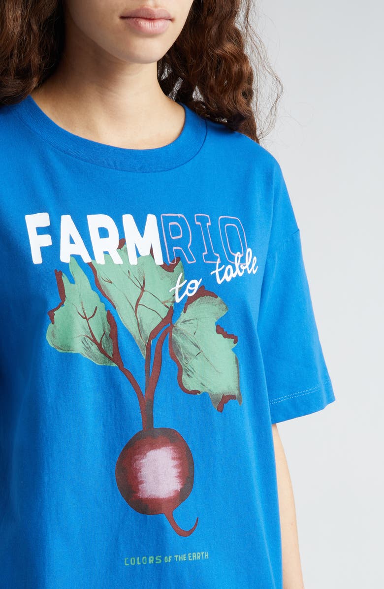 FARM Rio Beet Farm to Table Cotton Graphic T-Shirt, Alternate, color,
