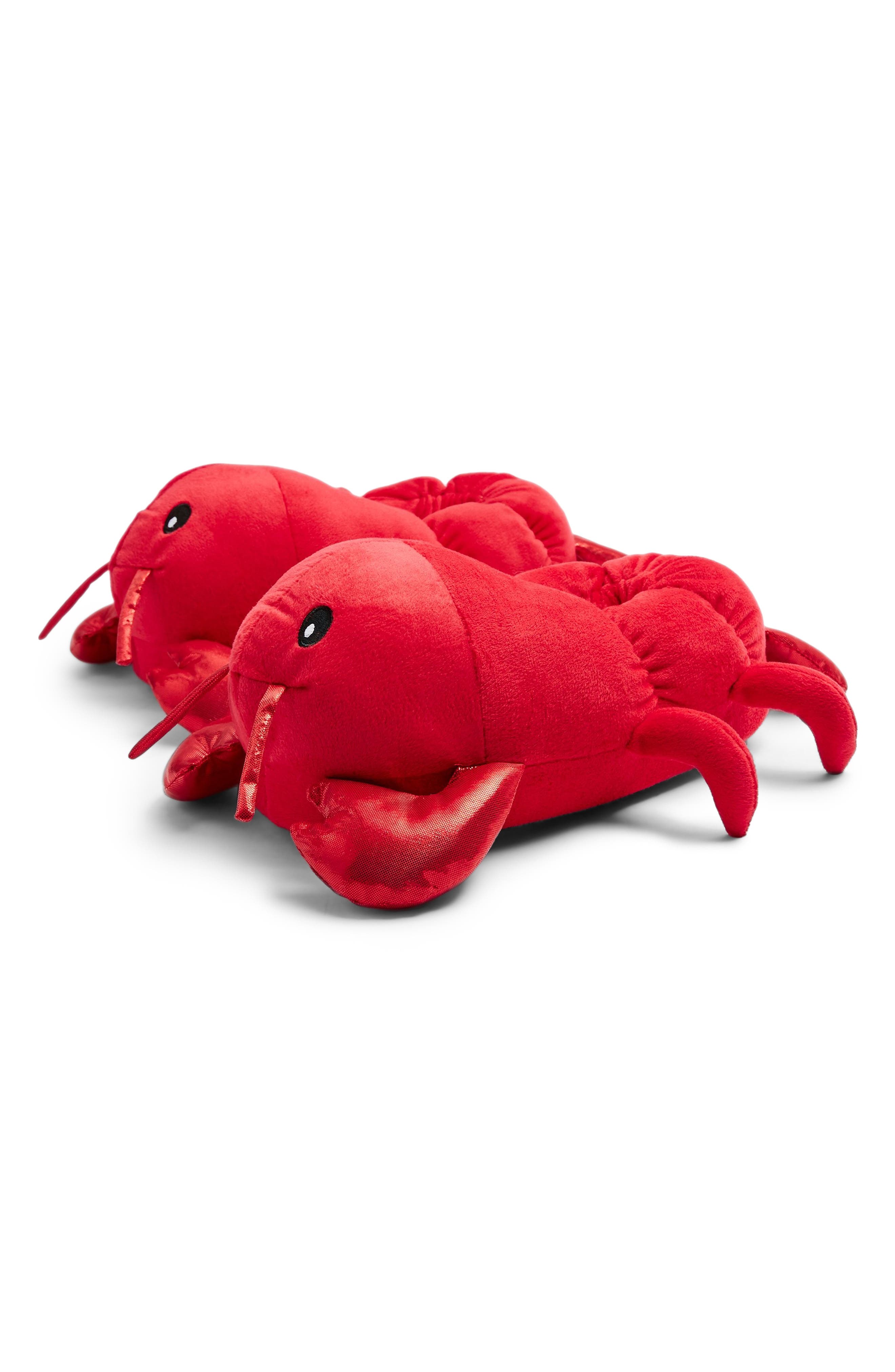 Topshop Lobster Slippers, Main, color, 
