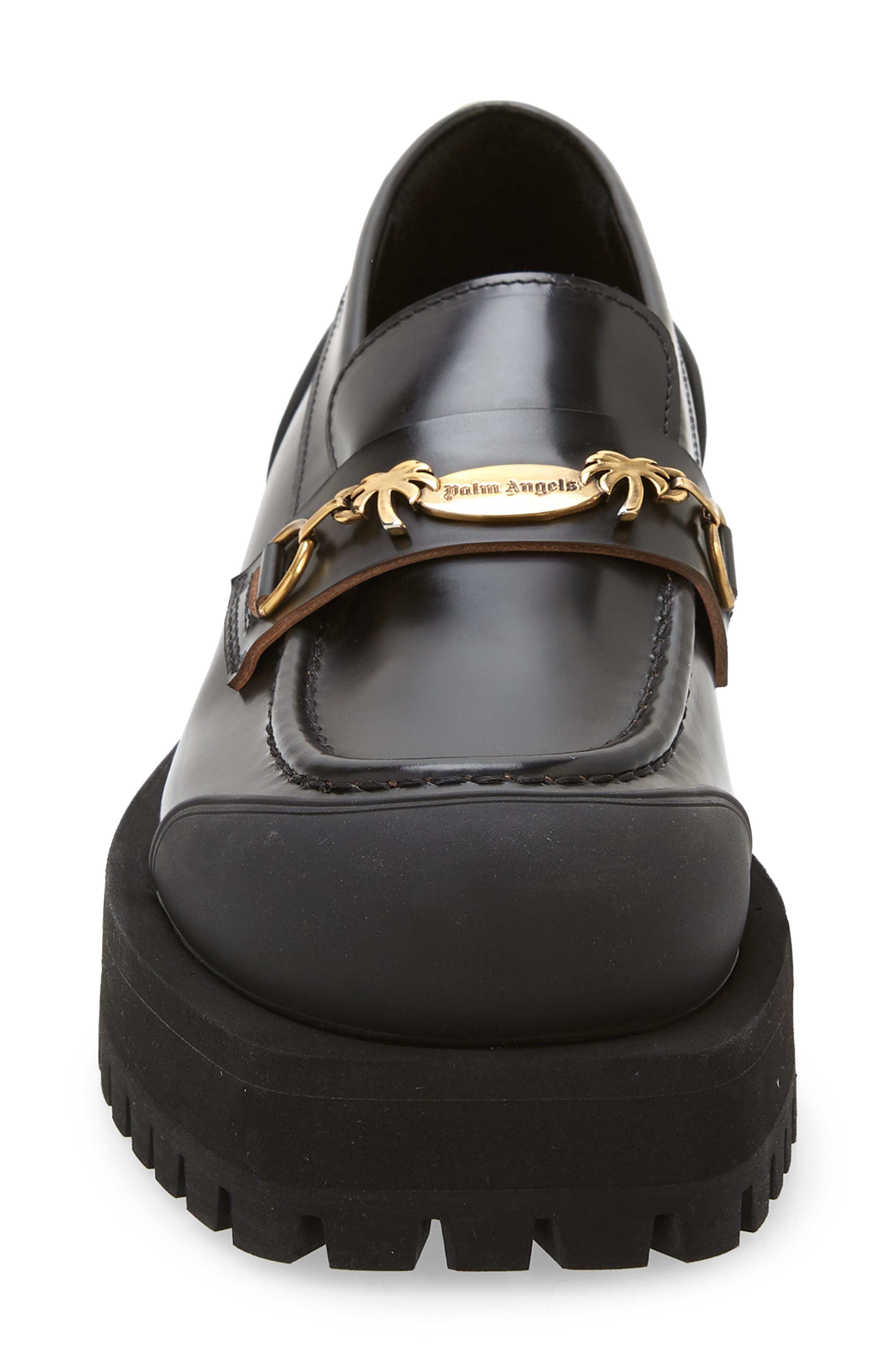 Palm Angels Lug Sole Loafer, Alternate, color, 