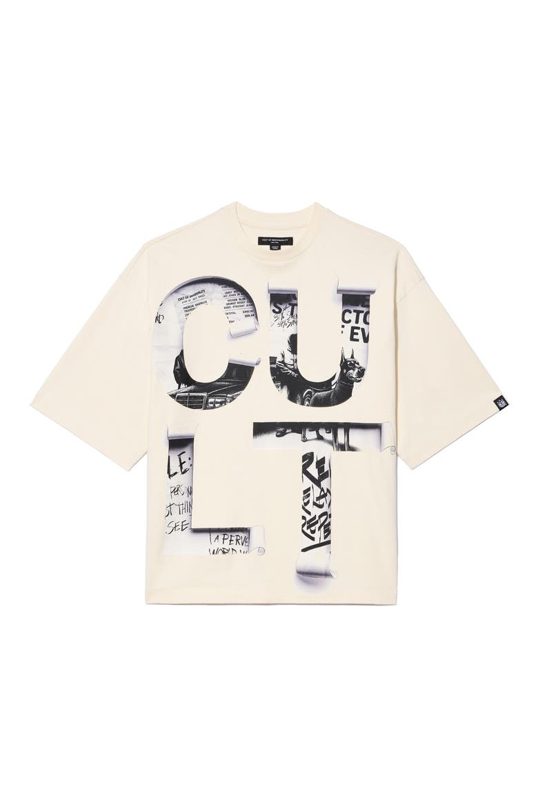 Logo Graphic Boxy Top, Alternate, color, WINTER WHITE