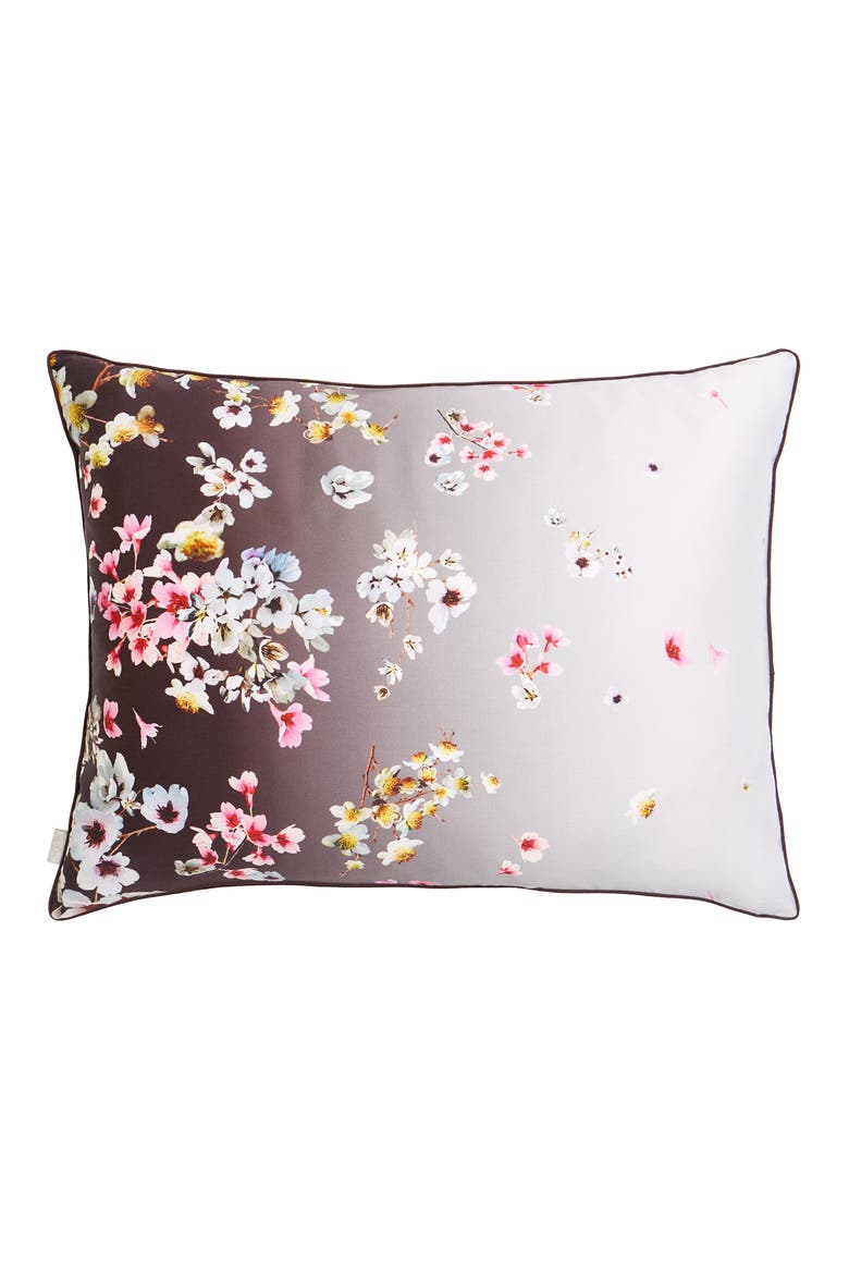 Jasmine Duvet Cover & Sham Set, Alternate, color, BLACK