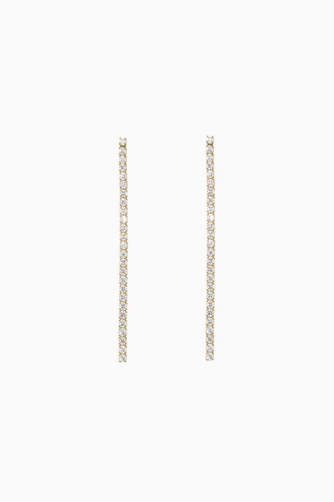 Sterling Silver 18k Gold Plated Cherie Earrings Holiday Gift Idea