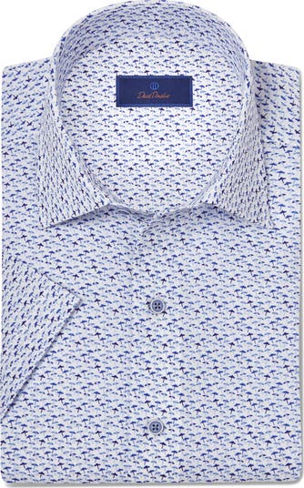 Print Short Sleeve Sport Shirt