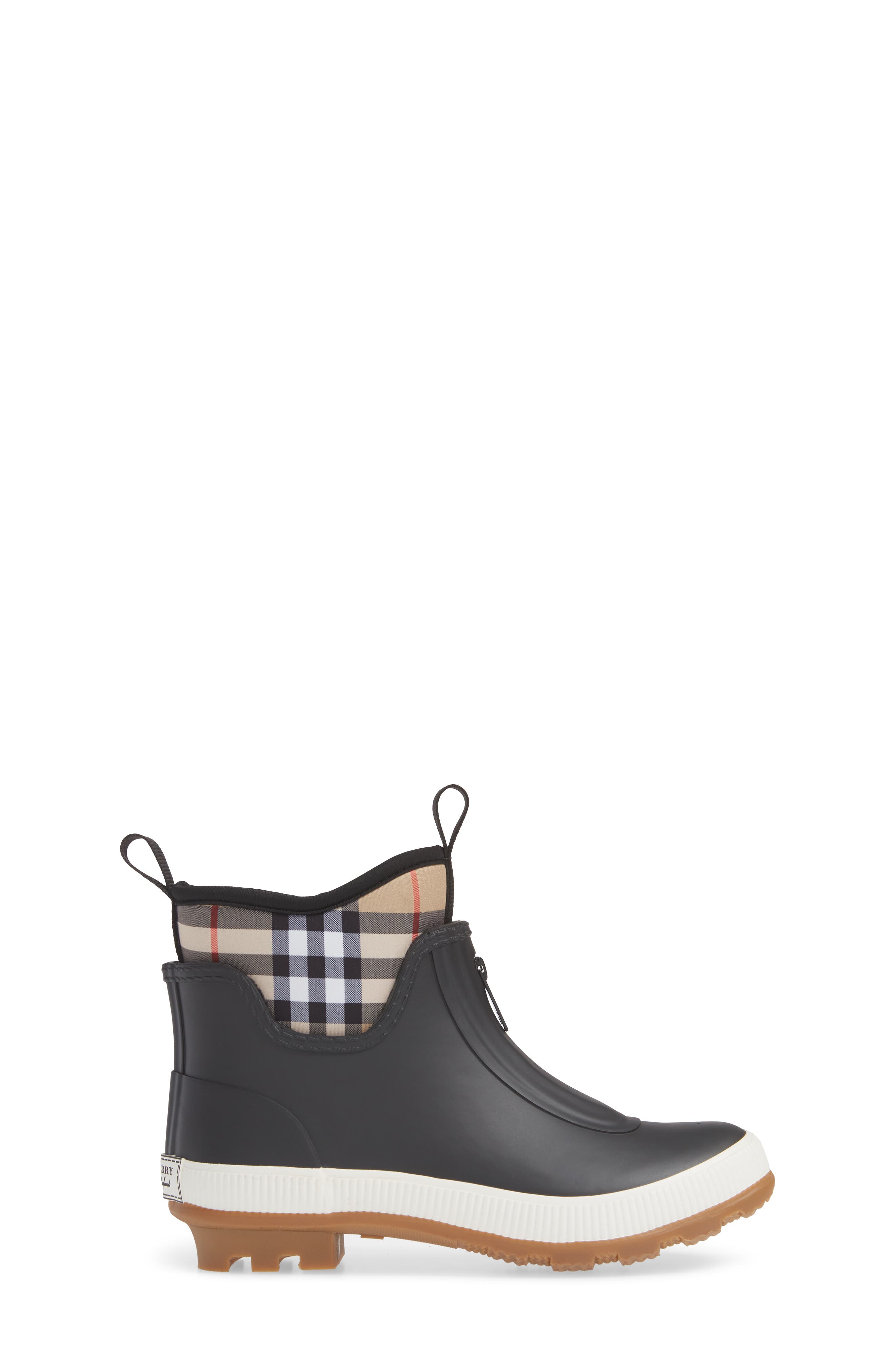 Burberry Flinton Rain Boot, Alternate, color, 