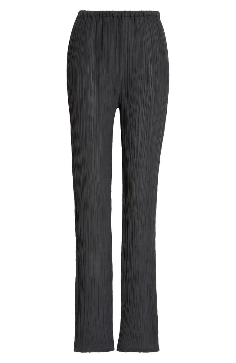 BITE Studios Parchment Pleated Cotton & Silk Pants, Alternate, color,