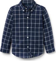 Janie and Jack Tattersall Flannel Shirt
