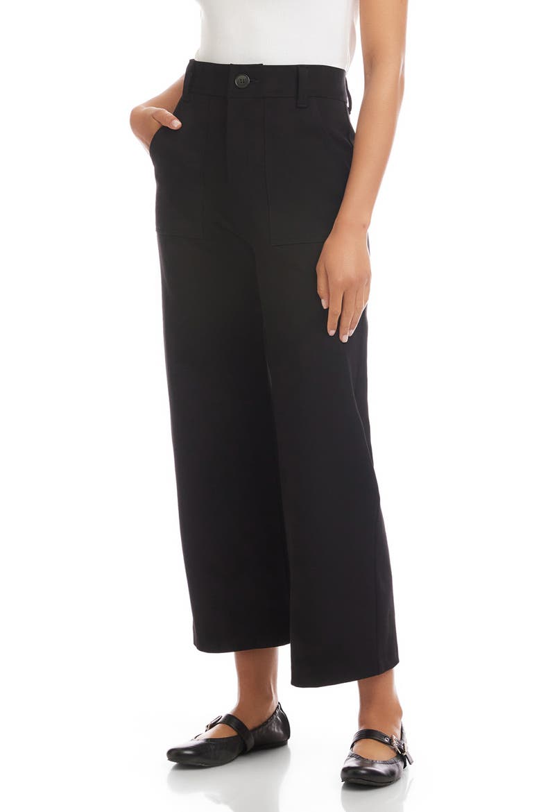 Rylee Crop Pants, Alternate, color, BLACK