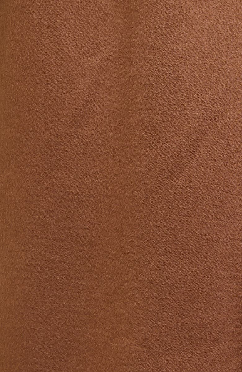 Kate Spade New York smocked back satin shirtdress, Alternate, color,