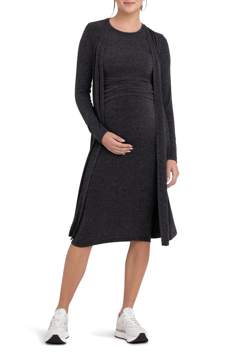Ripe Maternity Nina Longline Maternity Cardigan, Main, color, 