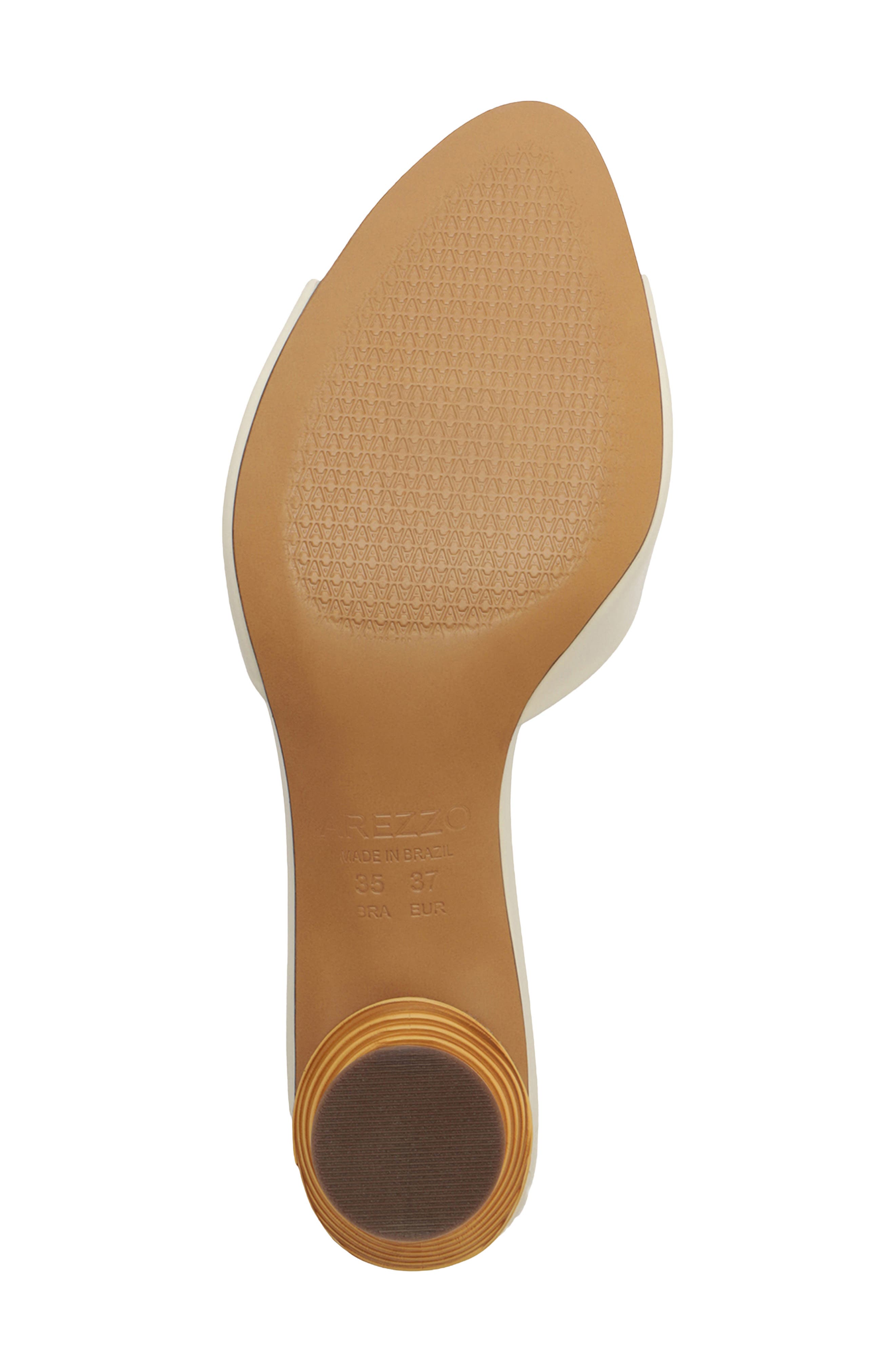 Arezzo Luciana Low Stiletto Sandal, Alternate, color, Panacota