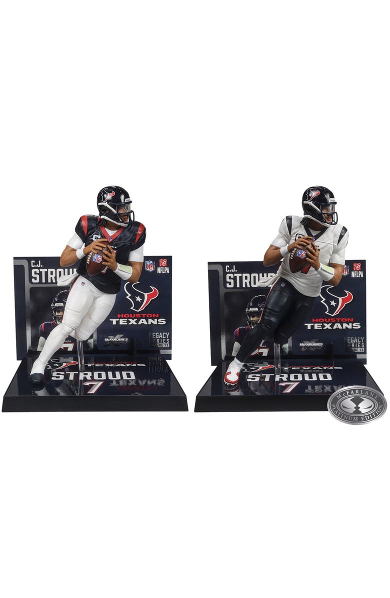McFarlane CJ Stroud (Houston Texans) NFL 7" Figure McFarlane's SportsPicks Reg & Chase Combo, Main, color, White