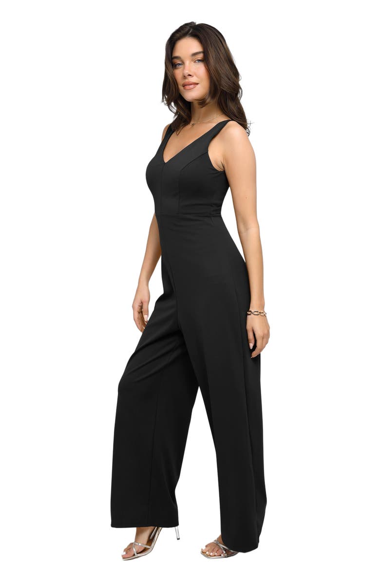 Popilush Shapewear Slimming Wide-Leg Jumpsuit, Alternate, color, 