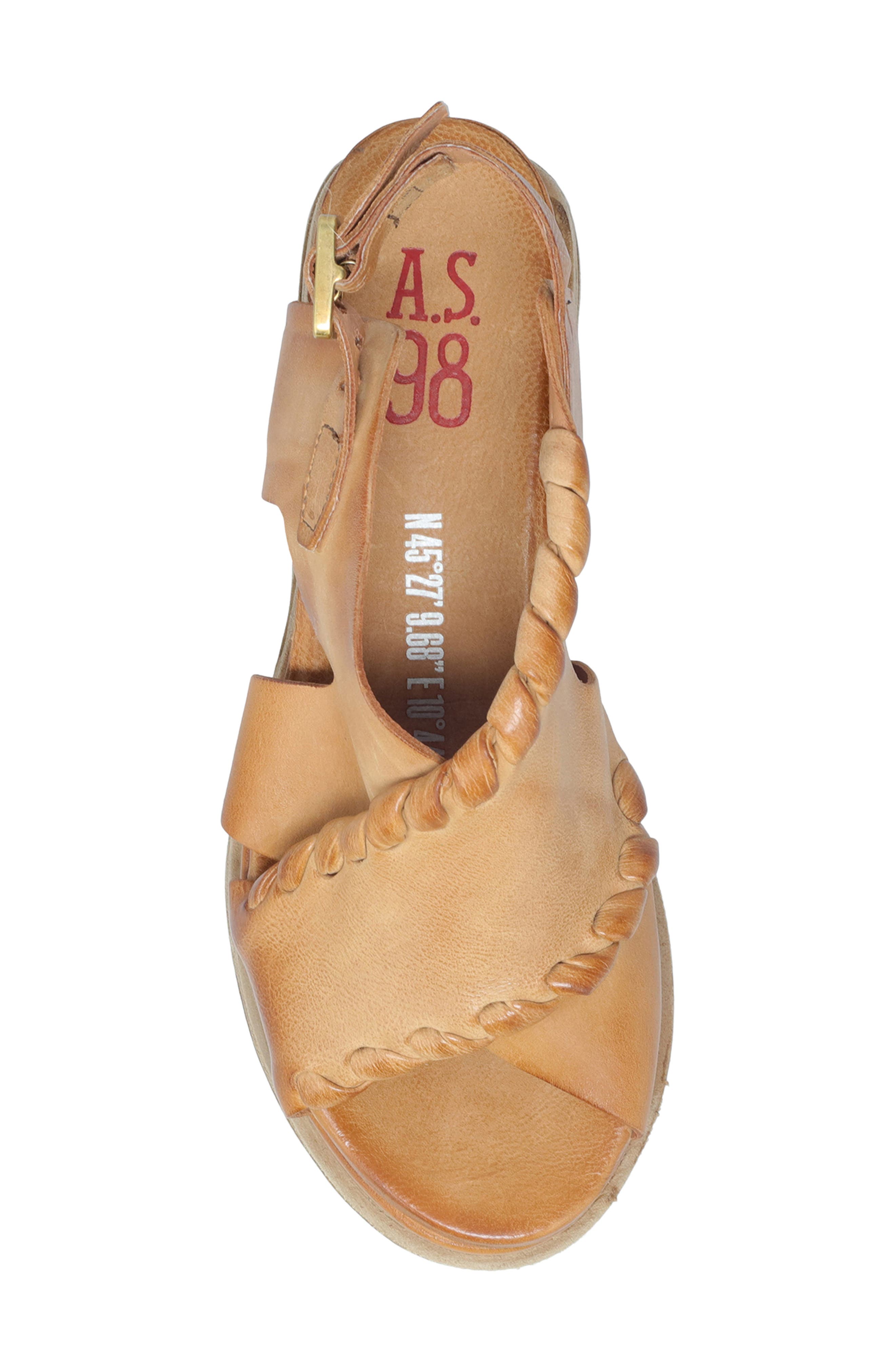Lumi Platform Sandal, Alternate, color, CAMEL