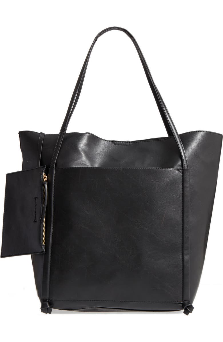 Sole Society Harley Faux Leather Tote, Alternate, color,