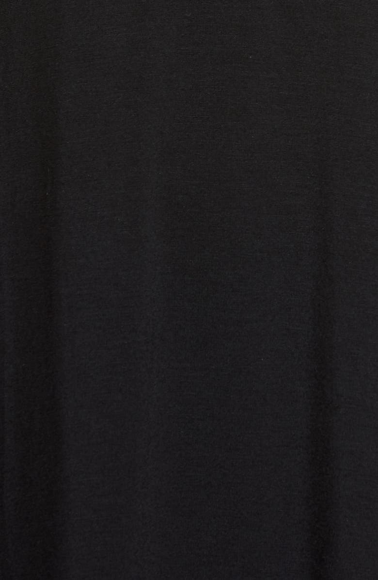 Fleur't Belle Epoque Lace Chemise, Alternate, color, Black