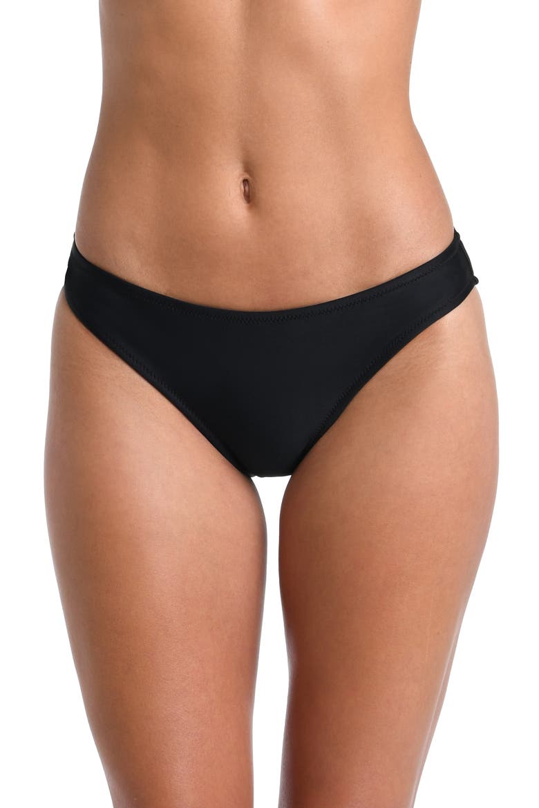 Nicole Classic Bikini Bottoms, Main, color, BLACK
