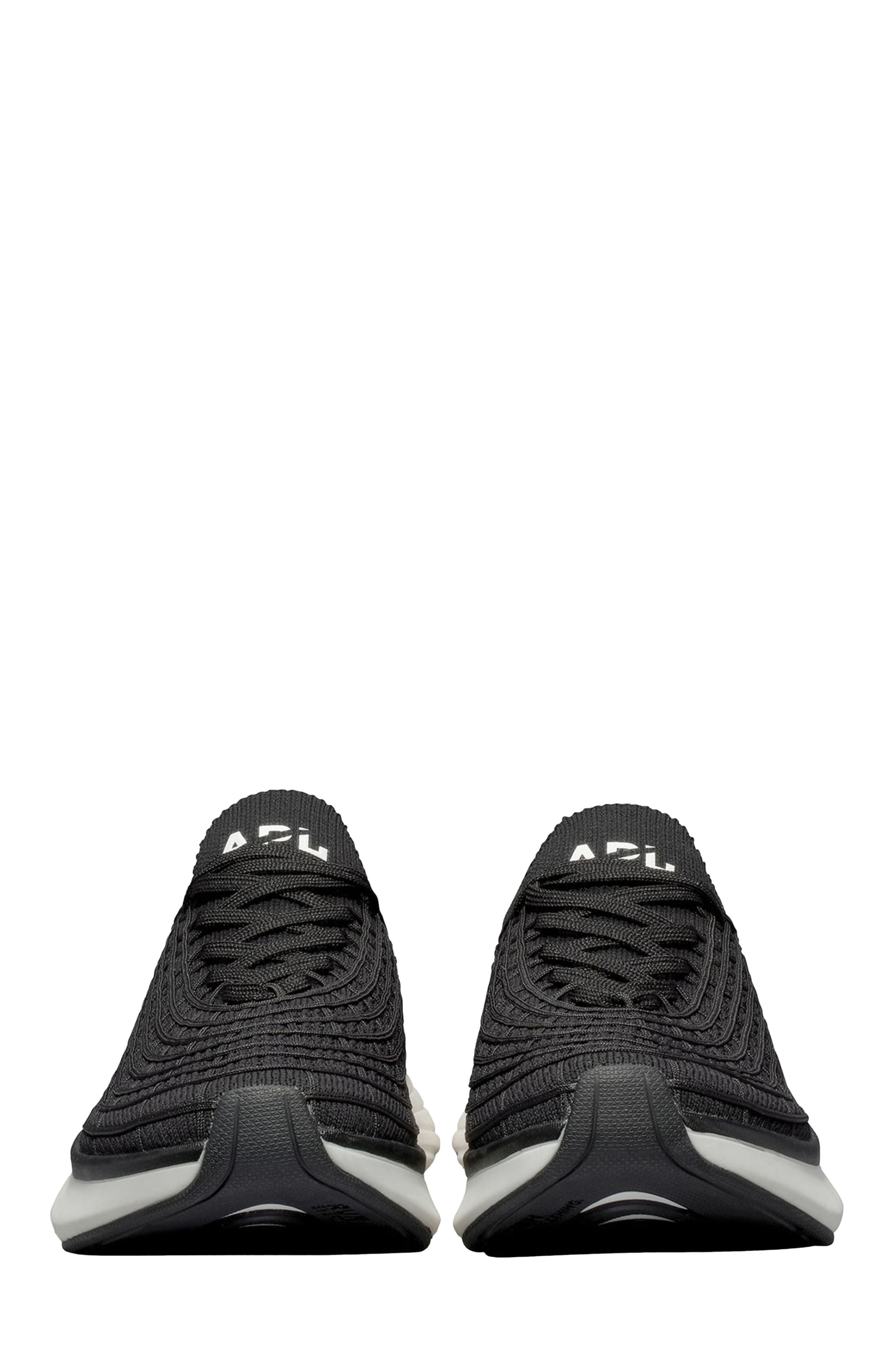 Men's TechLoom Zipline Sneakers, Alternate, color, Black / White