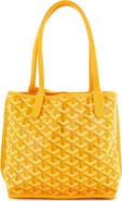 Pre-Owned Goyard Anjou Reversible Tote Coated Canvas Mini