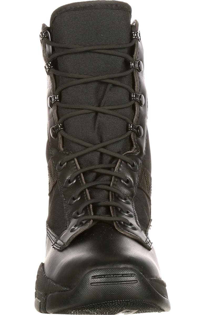 Rocky Military Inspired Public Service Boot, Alternate, color, Black